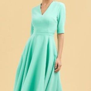 Mint Midi Dress from The Pretty Dress Company